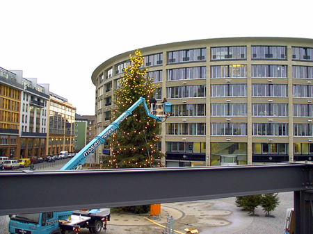 Weihnachtsdeko Cronberg Platz Ffm